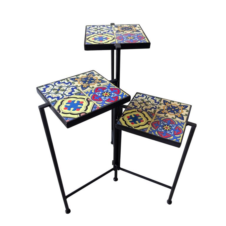 5029936997999 1 Marrakesh Mosaic 3 Tier Metal Plant Stand.jpg